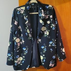 Floral Blazer